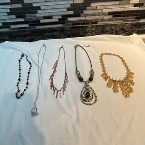 Assorted necklaces